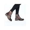Rieker Tex Toe Cap Print Detail Boot - Floral Multi